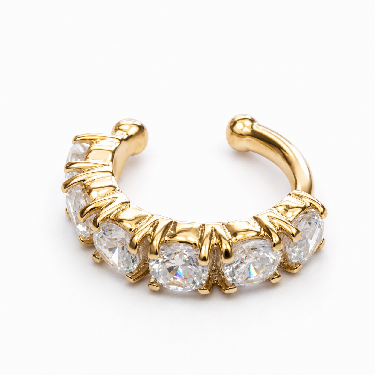 Piercing Fake com Zircônias - Imagem 2