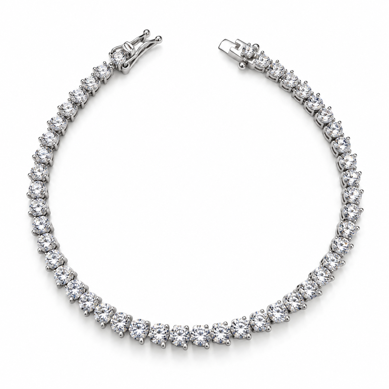 Pulseira Riviera em Moissanite - Imagem 2